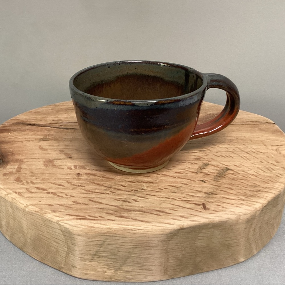 🟤 Hand Thrown Pottery Stoneware Mug / Cup - Ceramic Crafted - Excellent - Rare
